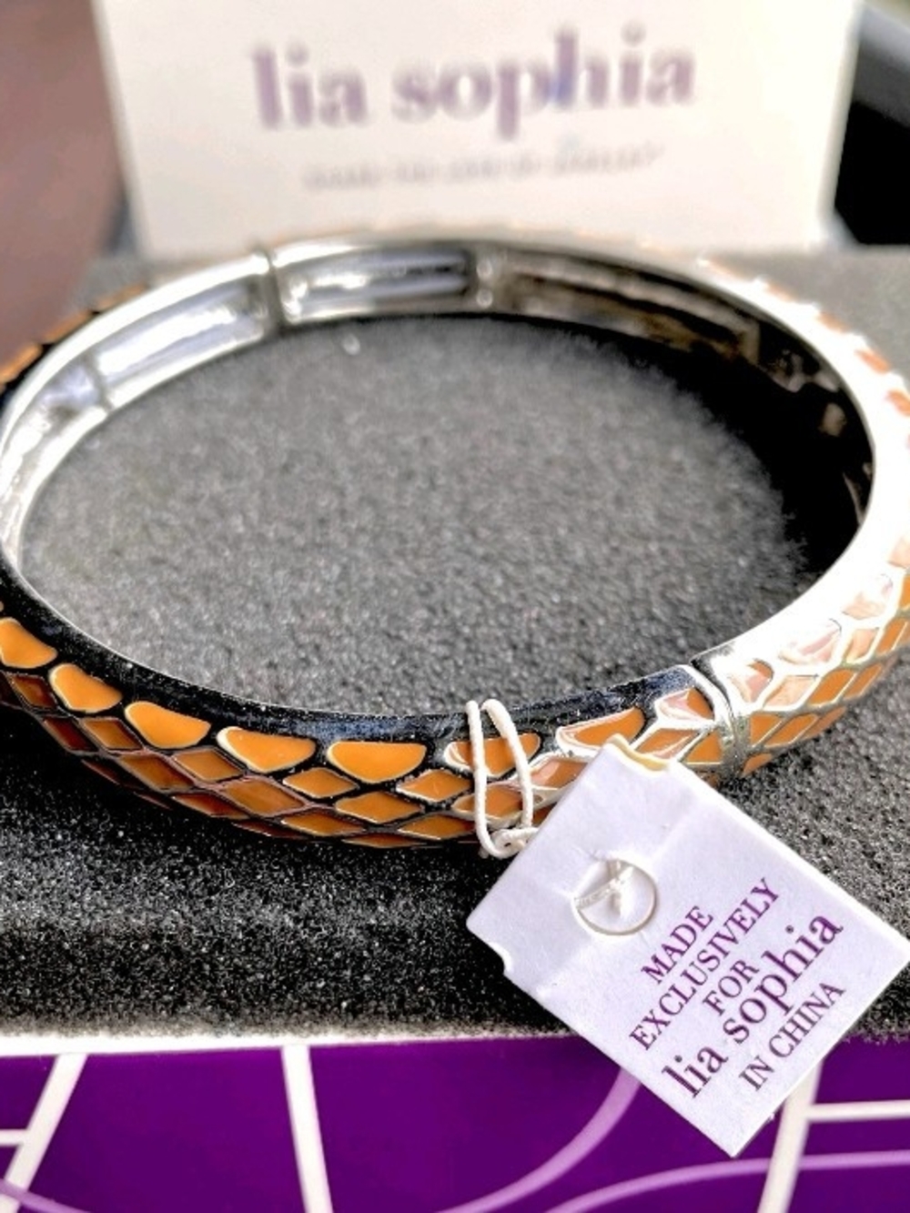 LIA SOPHIA HONEY LUST STRETCH BRACELET
